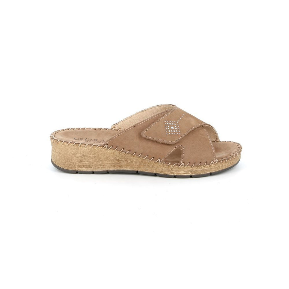 Ciabatta comfort in pelle | palo
