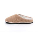 Ciabatta teddy con fondo in feltro