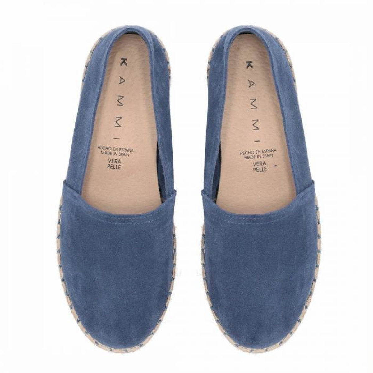Espadrillas in pelle scamosciata