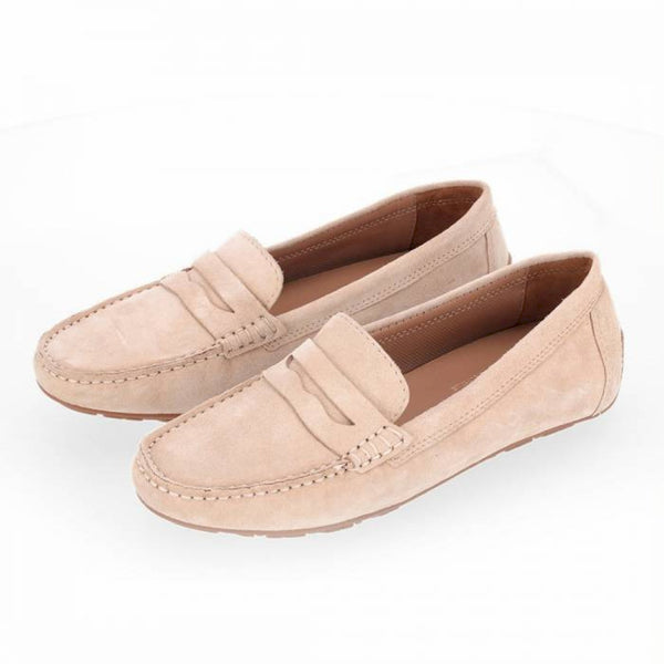 Penny loafer camoscio