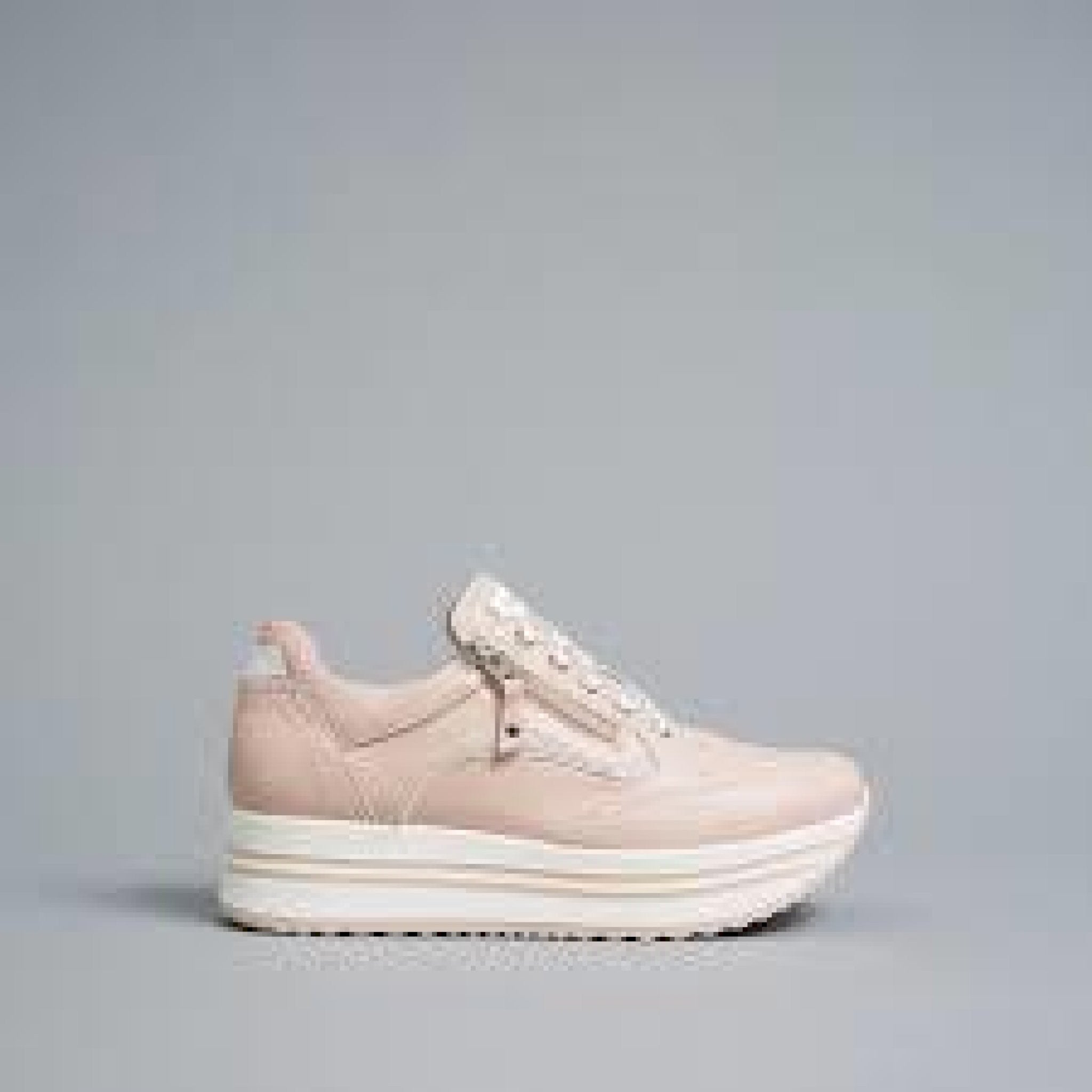 Sneakers cerniera platform