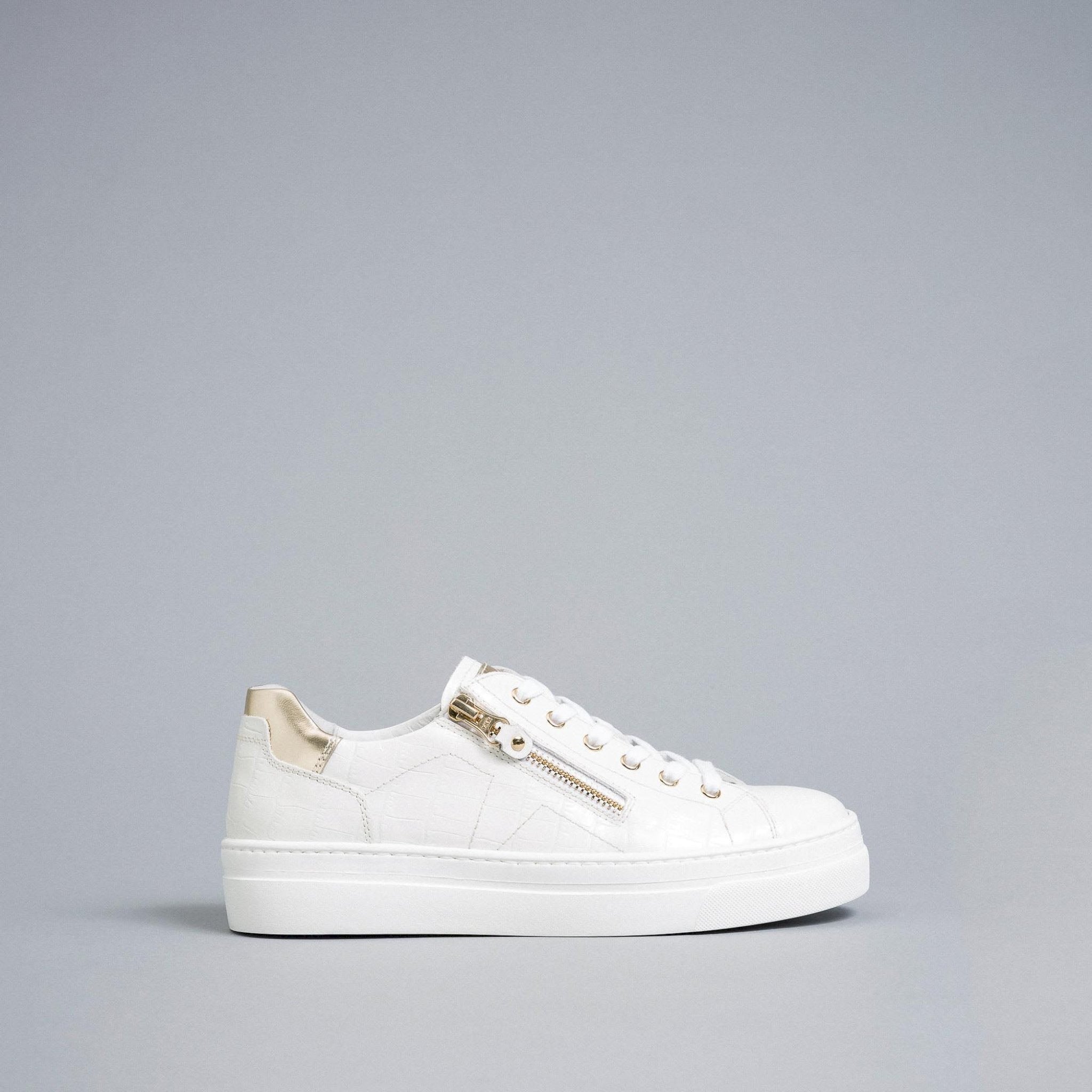 Sneaker c/cerniera e   c/platform