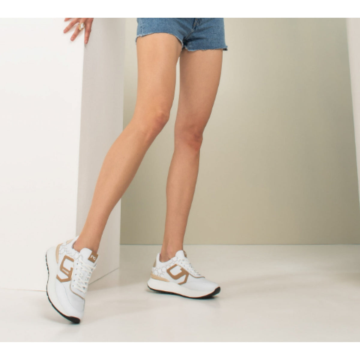 Sneakers donna in pelle