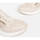 Sneakers donna in pelle e camoscio