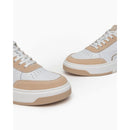 Sneakers donna in pelle e suede