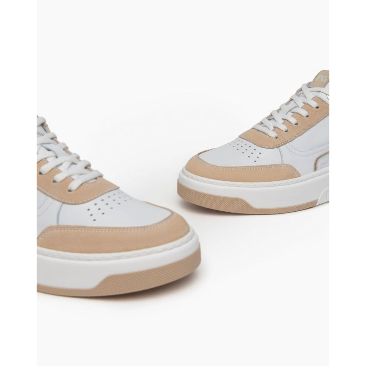 Sneakers donna in pelle e suede
