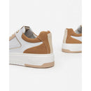 Sneakers donna in pelle e suede