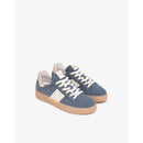 Sneakers da donna in pelle scamosciata e pelle