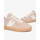 Sneakers da donna in pelle scamosciata e pelle