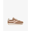 Sneakers da donna in pelle scamosciata, pelle e materiali tecnici