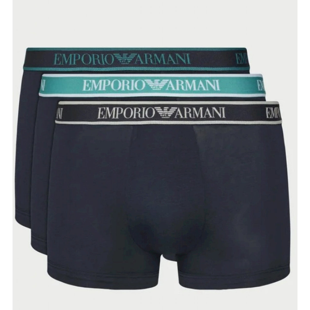 Emporio armani pack 3 parigamba in jersey organico