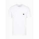 Emporio armani t-shirt in piquet stretch
