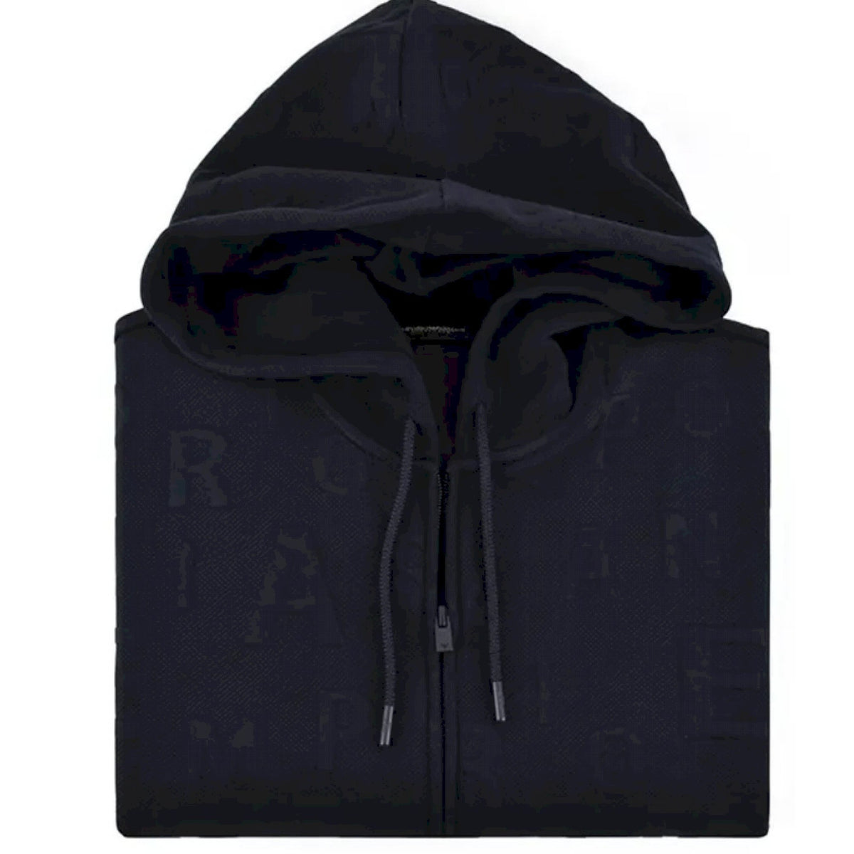 Emporio armani felpa logo allover