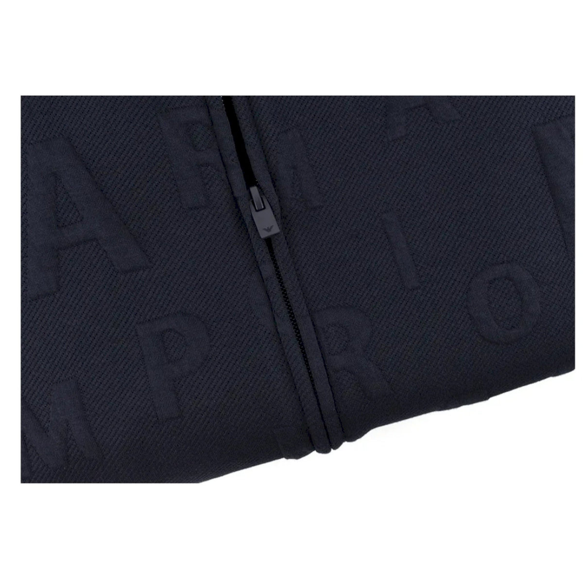 Emporio armani felpa logo allover
