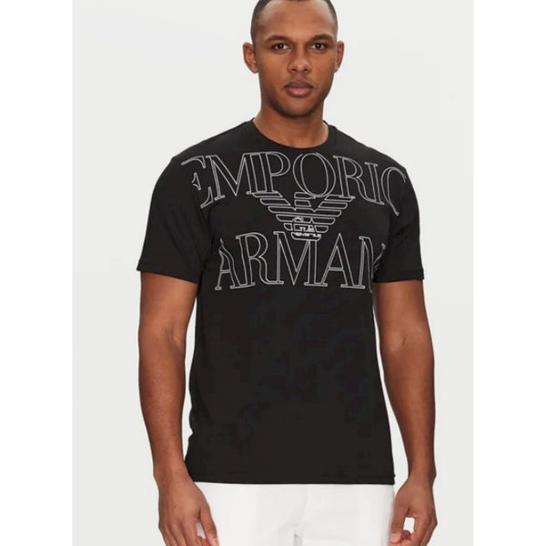 Emporio armani t-shirt big logo
