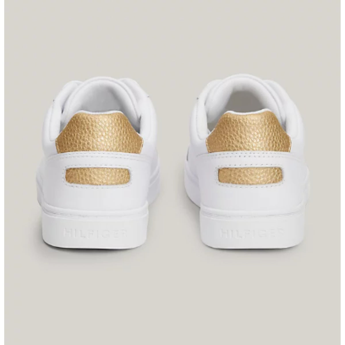Sneakers essential con inserto metallizzato