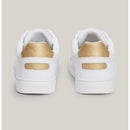Sneakers essential con inserto metallizzato