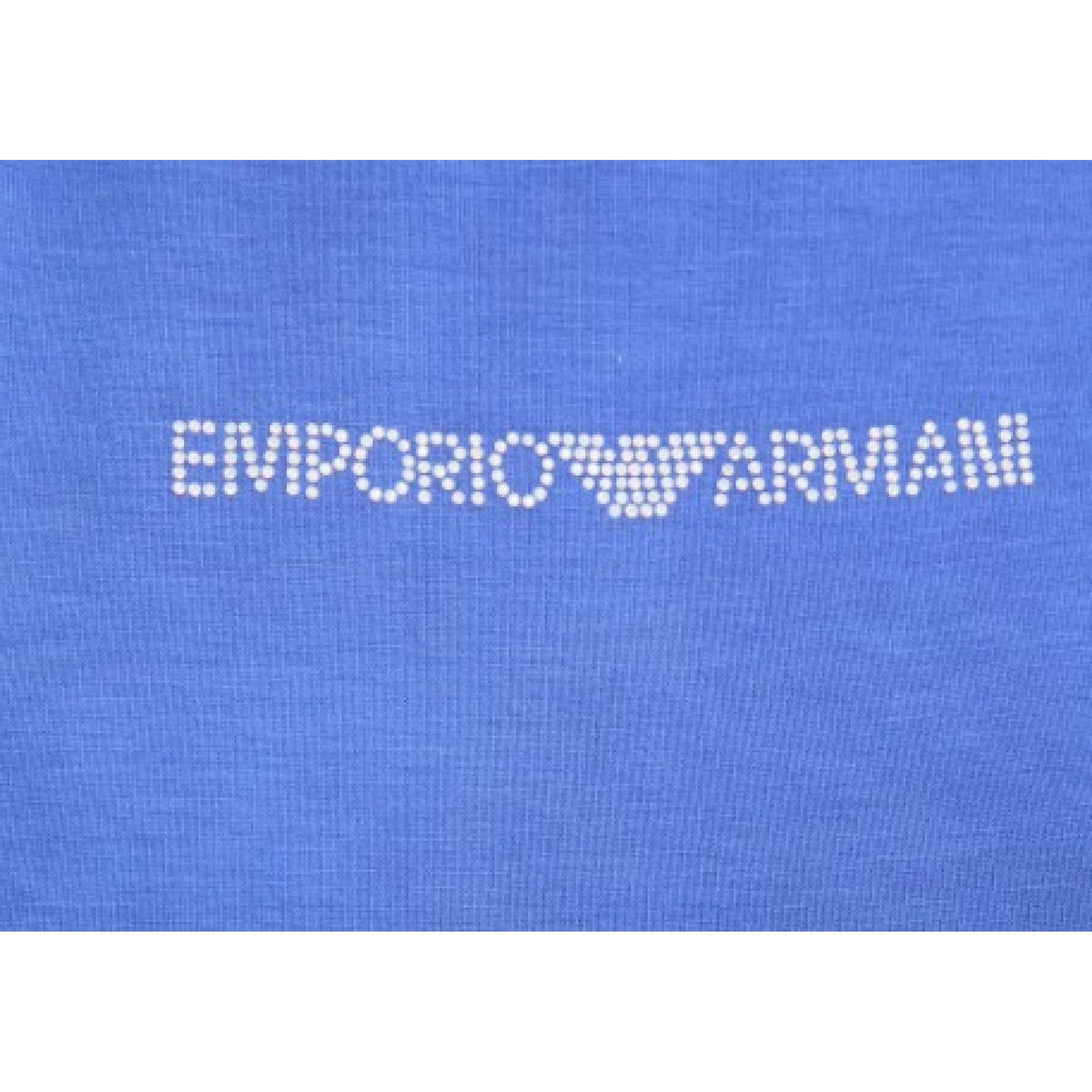 Armani maglia viscosa morbida scritta piccola brillantini
