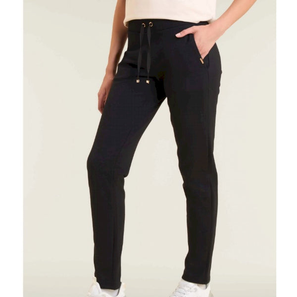 Freddy pantaloni donna dritti in felpa garzata
