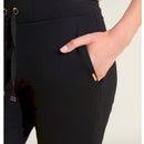 Freddy pantaloni donna dritti in felpa garzata