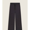 Freddy pantaloni donna wide leg con dettagli micro-trecce