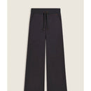 Freddy pantaloni donna wide leg con dettagli micro-trecce