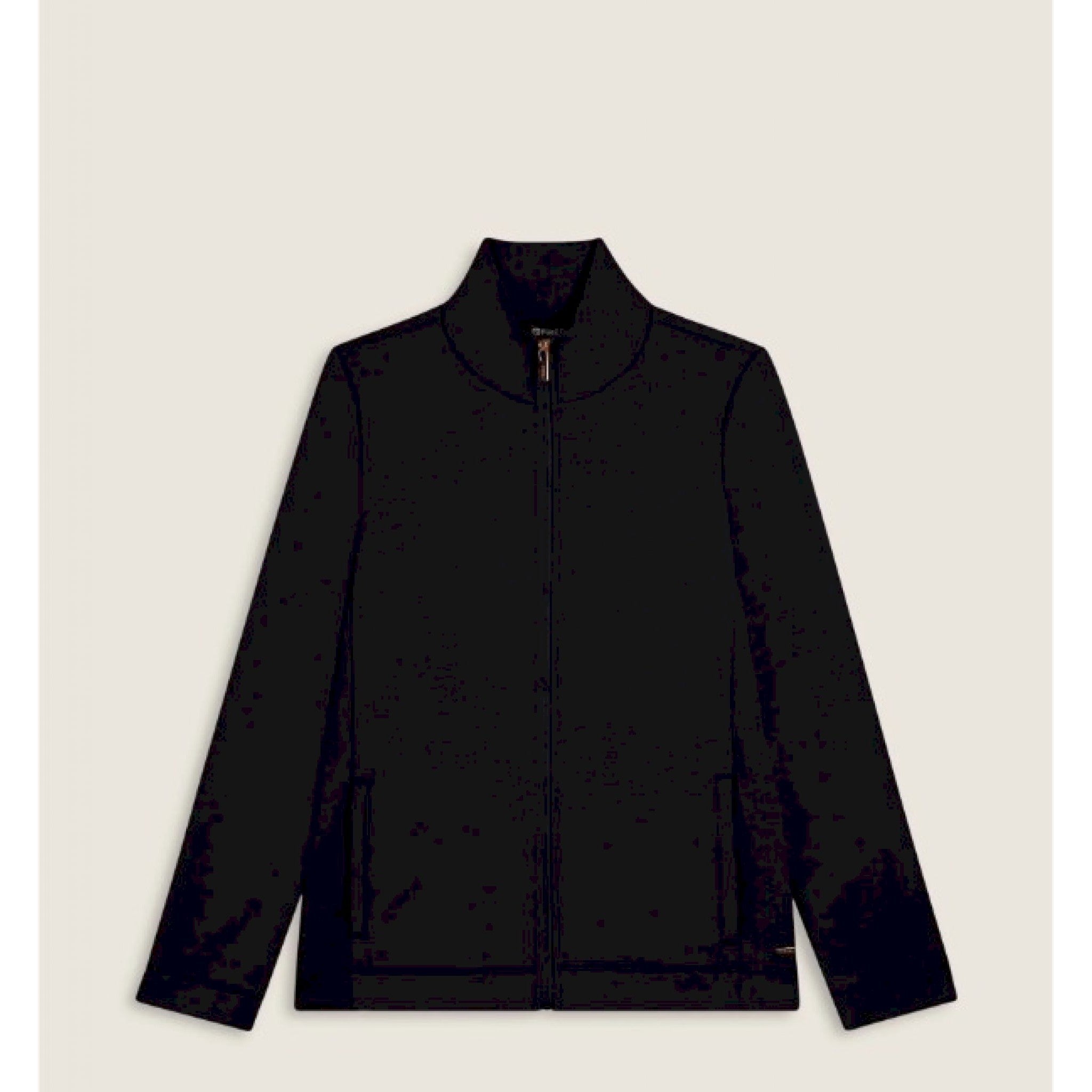 Freddy felpa donna full-zip con inserti in tessuto micro-trecce