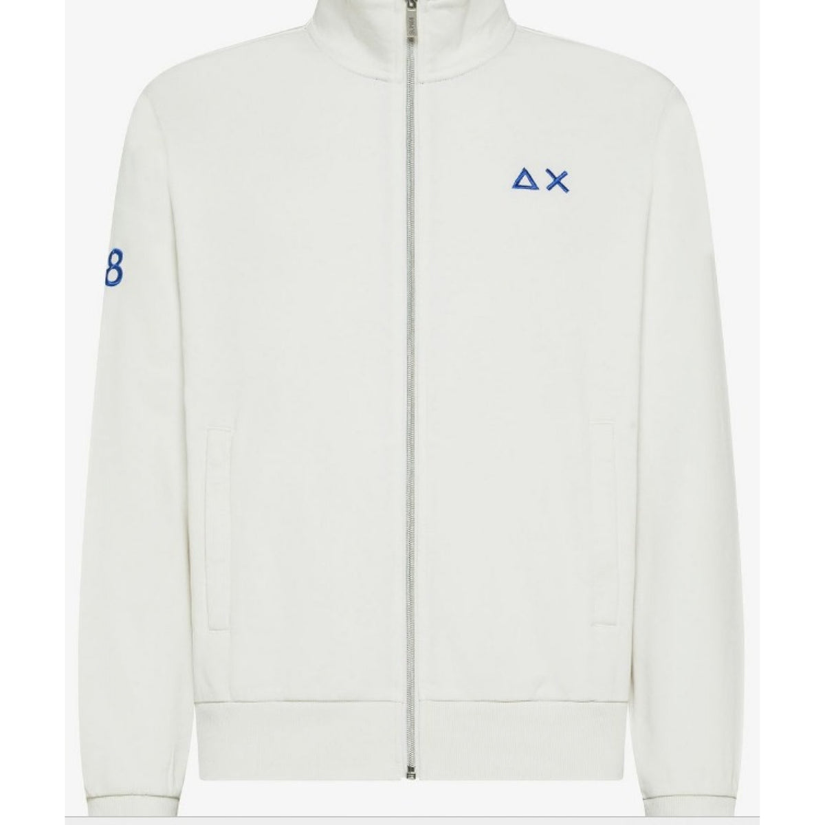 Track zip sun68 fluo basic fleece