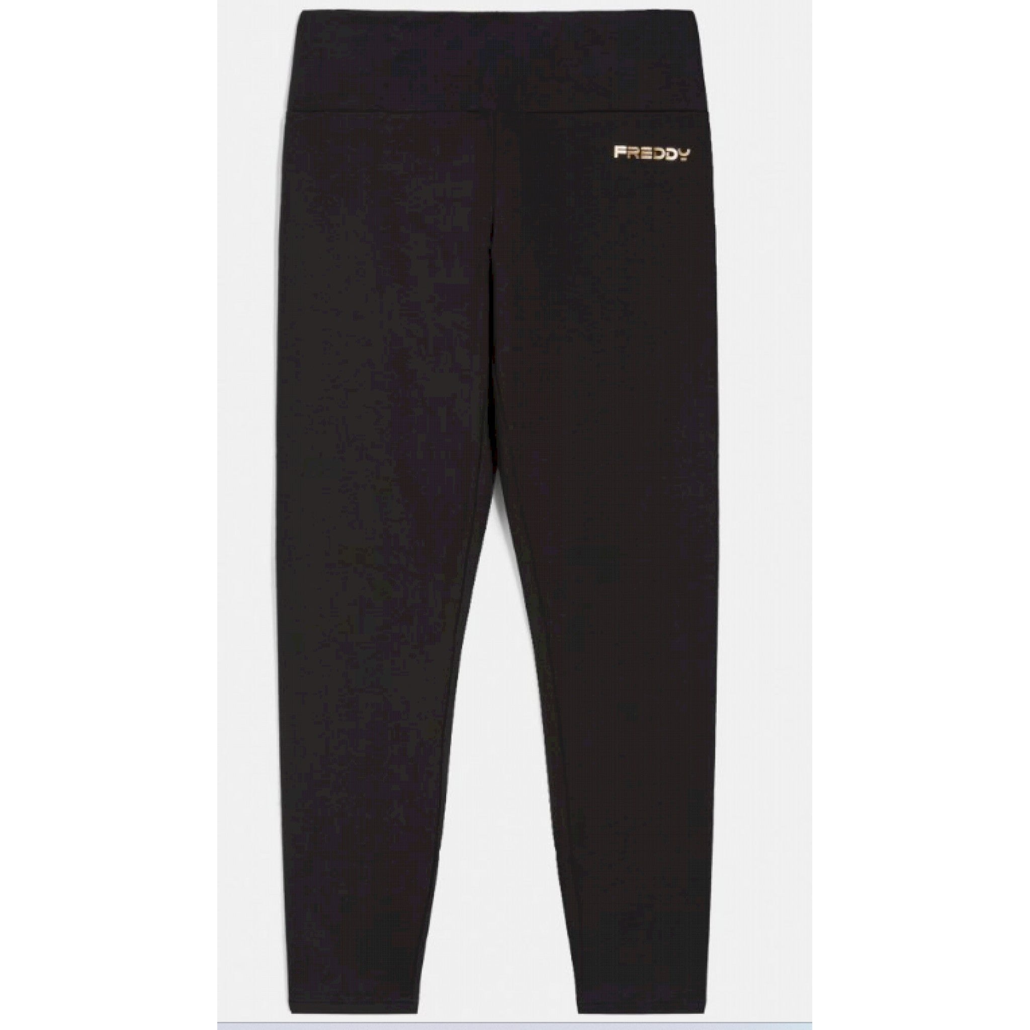 Freddy leggings lunghezza regular in felpa garzata senza stampe