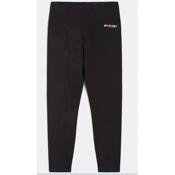 Freddy leggings lunghezza regular in felpa garzata senza stampe