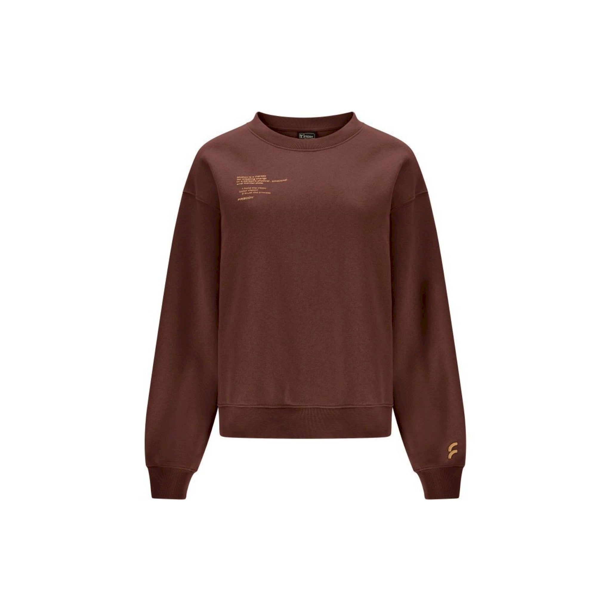Freddy felpa cropped girocollo