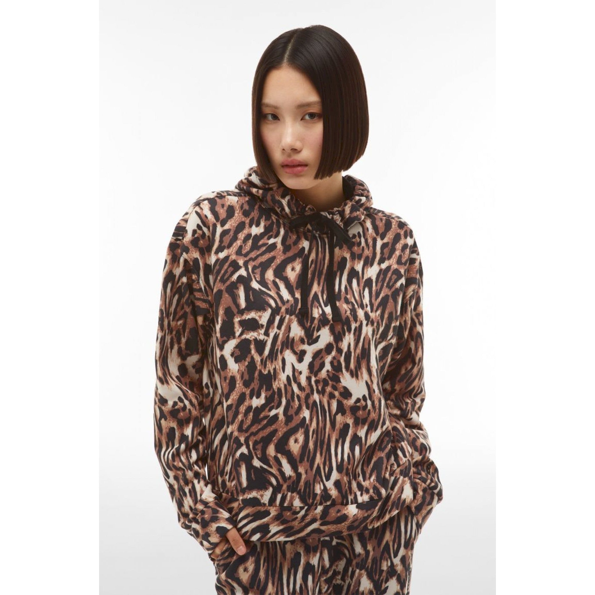 Freddy stampa animalier cropped