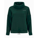 Freddy felpa con inserti in rib sulle maniche e collo a ciambella