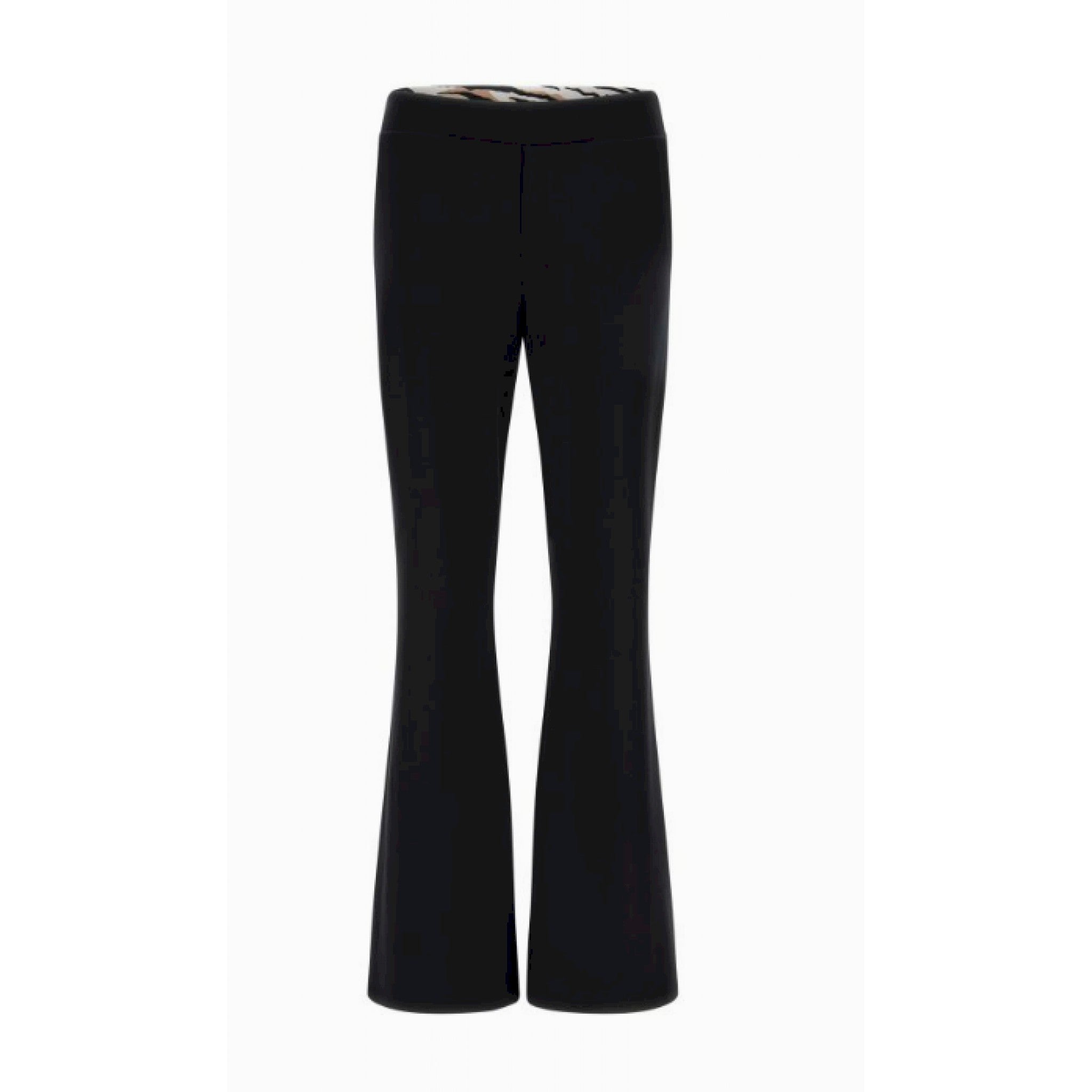 Freddy pantaloni comfort in felpa viscosa con interno vita stampato