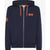 Sun 68 hood zip patch fluo cotton fleece