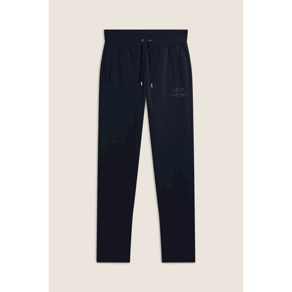 Freddy pantalone donna in felpa con vita in costina e fondo dritto 80% of100 1