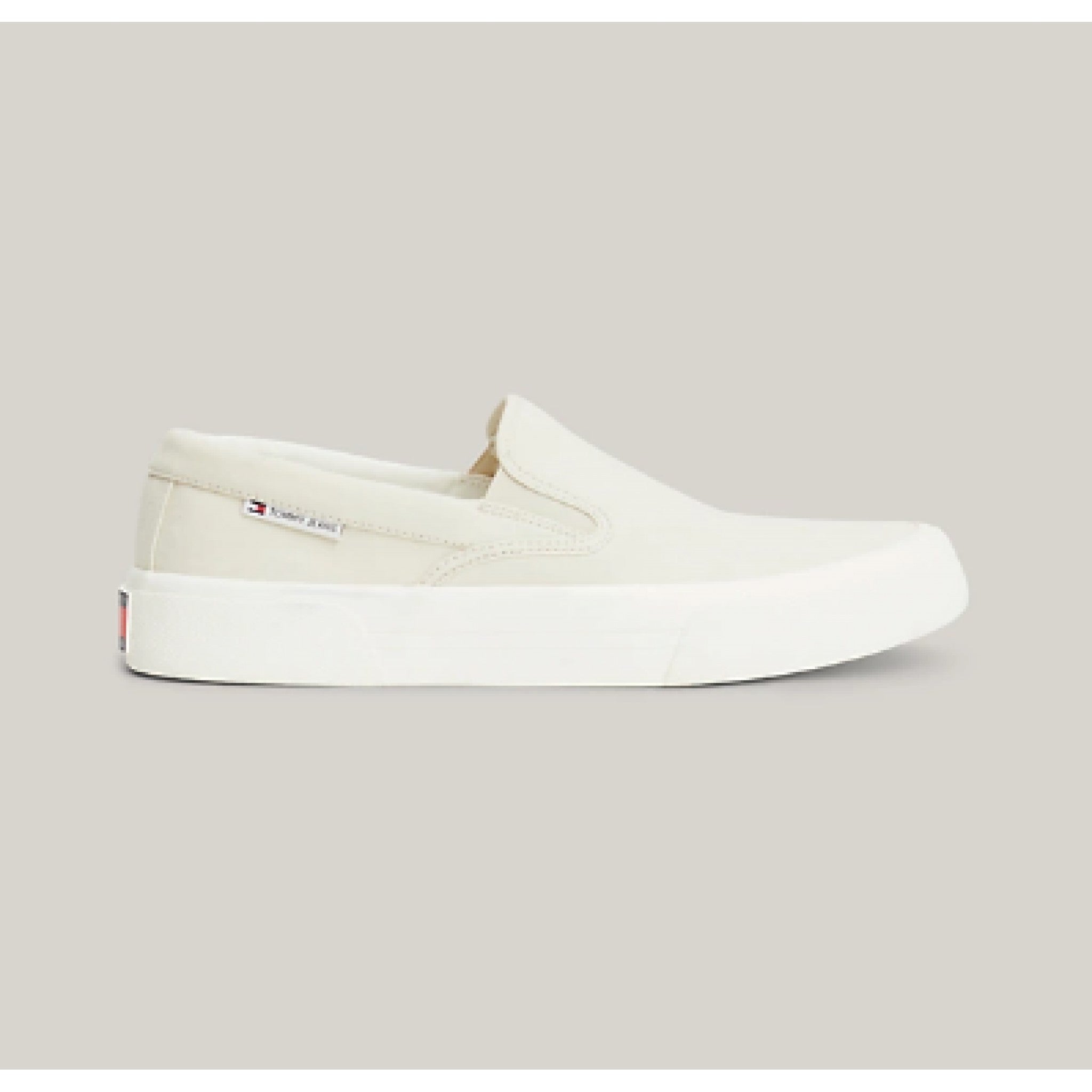 Sneakers in tela senza allacciatura
