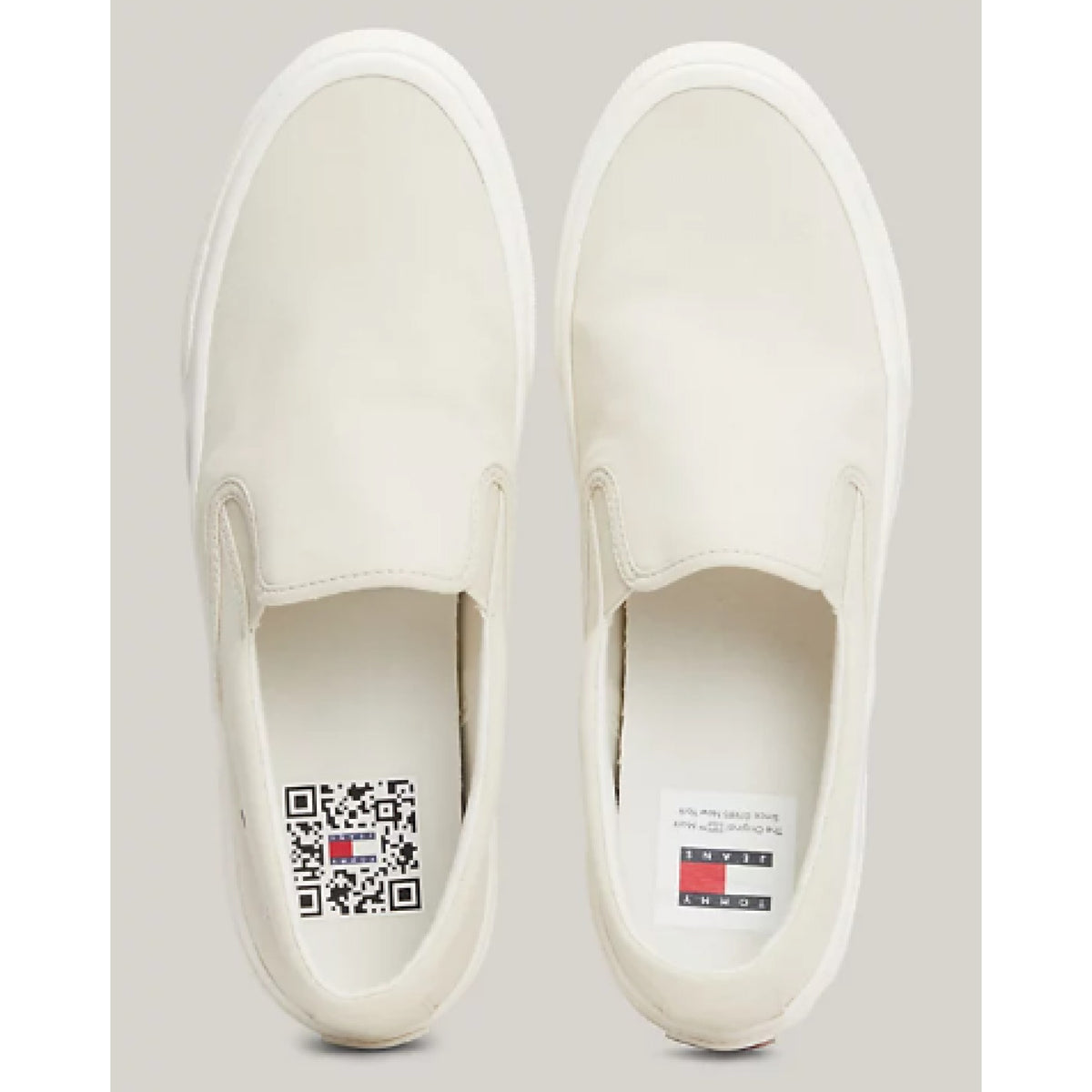 Sneakers in tela senza allacciatura