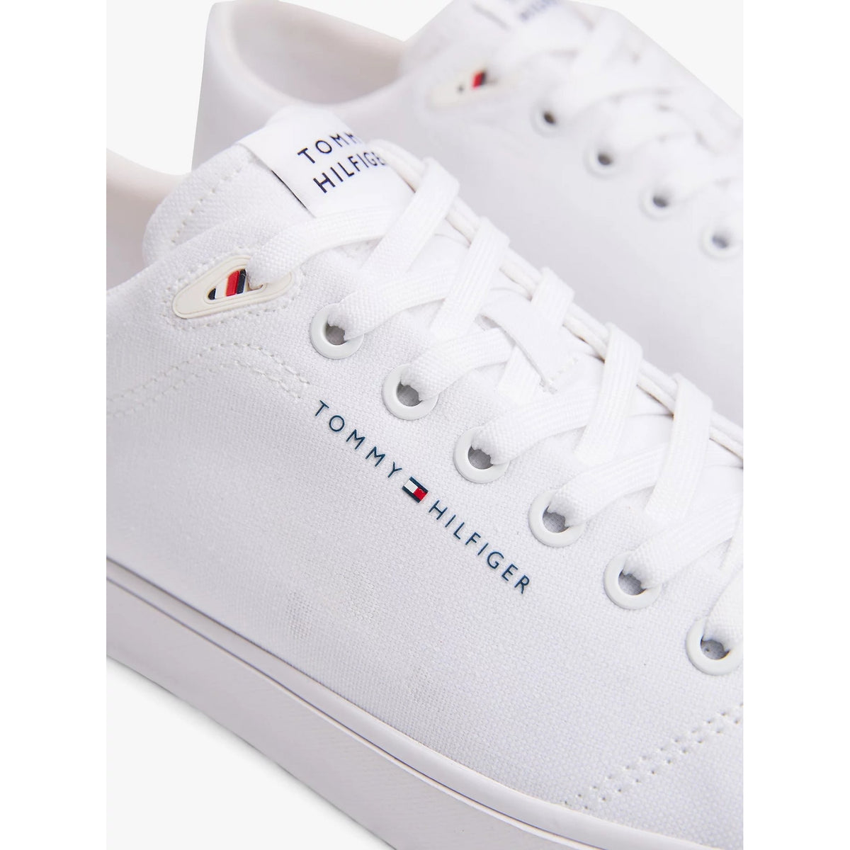 Sneakers essential stringate in tela