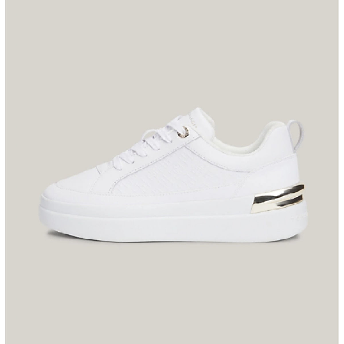 Sneakers sportive th monogram in pelle