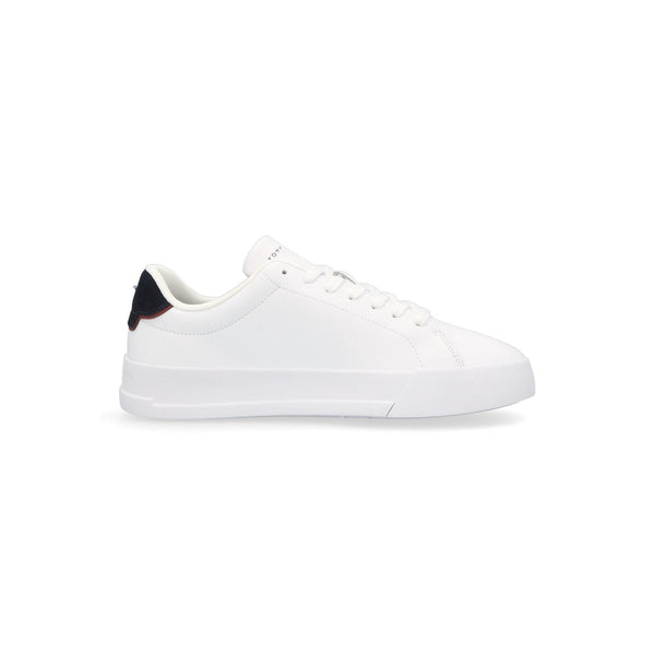 Sneakers sportive essential in pelle con logo