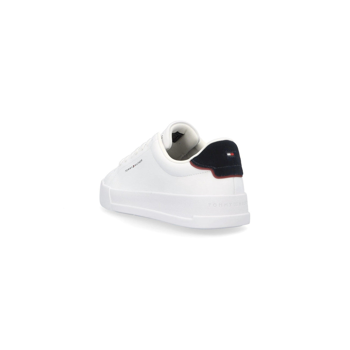 Sneakers sportive essential in pelle con logo