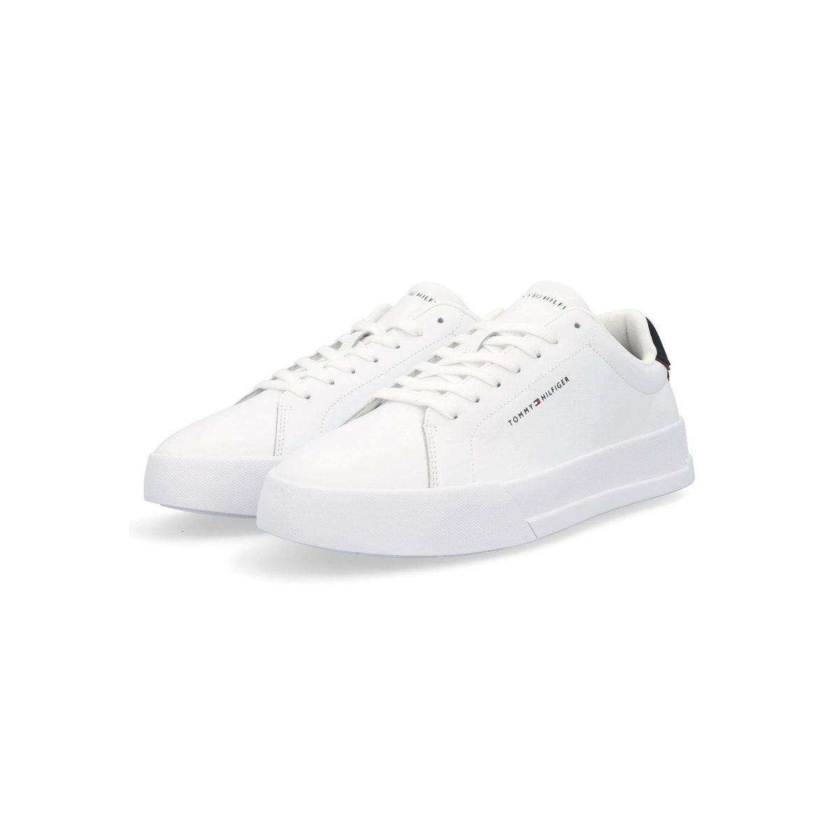 Sneakers sportive essential in pelle con logo