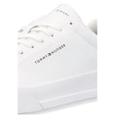 Sneakers sportive essential in pelle con logo