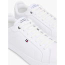Sneakers sportive hilfiger icon in pelle  senza lacci