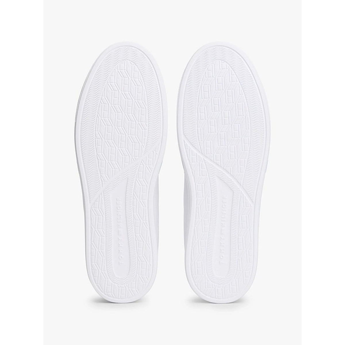 Sneakers sportive hilfiger icon in pelle  senza lacci