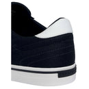 Sneakers in tela con logo in rilievo