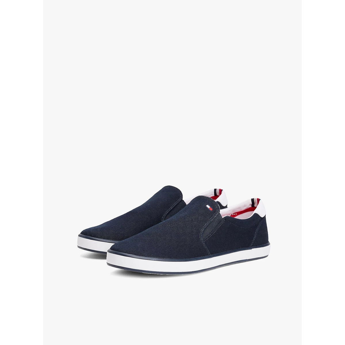 Sneakers senza lacci con logo in rilievo
