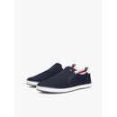 Sneakers senza lacci con logo in rilievo