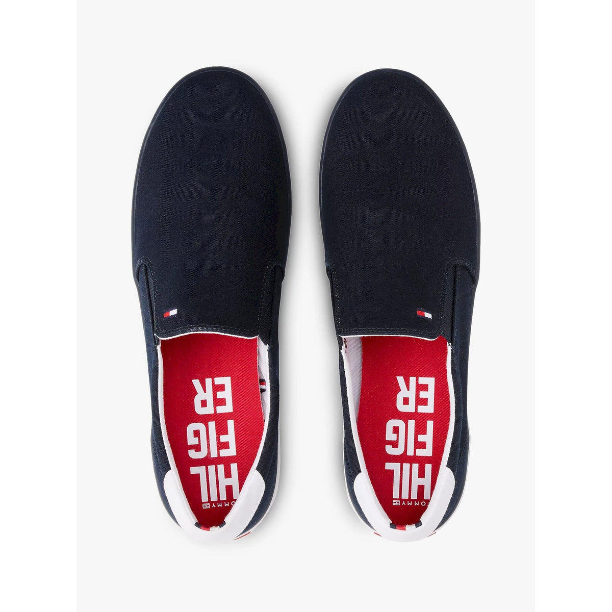Sneakers senza lacci con logo in rilievo